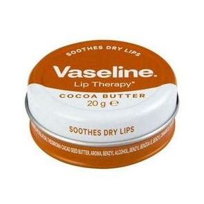 Vaseline Lip Therapy Cocoa butter (Soothes dry lips)