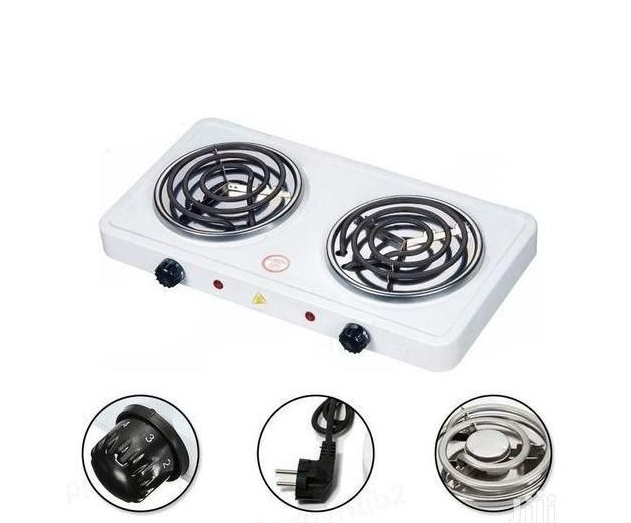 (Limited Offer!!!!!)Double Coil Electric Cooker – High-Efficiency Dual Coil Hot Plate Stove | Portable Tabletop Cooktop for Home, Hostel, Office, Camping | Fast Heating & Energy-Saving Electric Burner