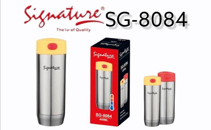 Signature stainless steel double wall vaccum flask