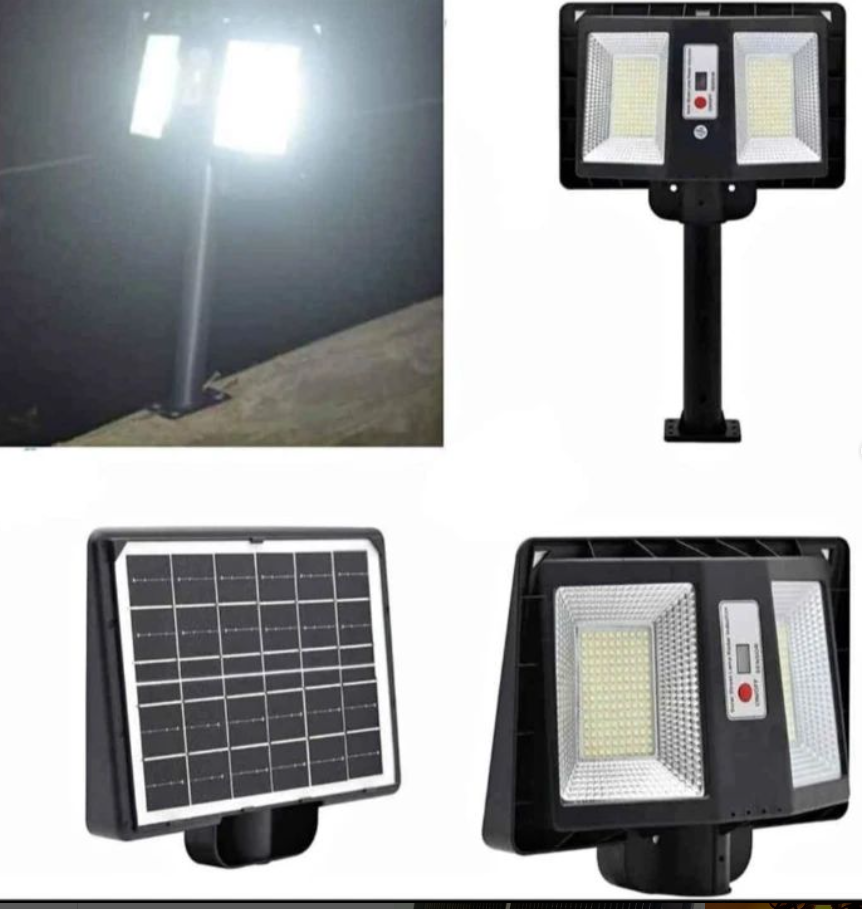 double sided solar streetlight
