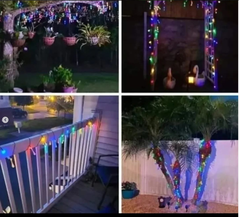 Drops Solar Fairy light