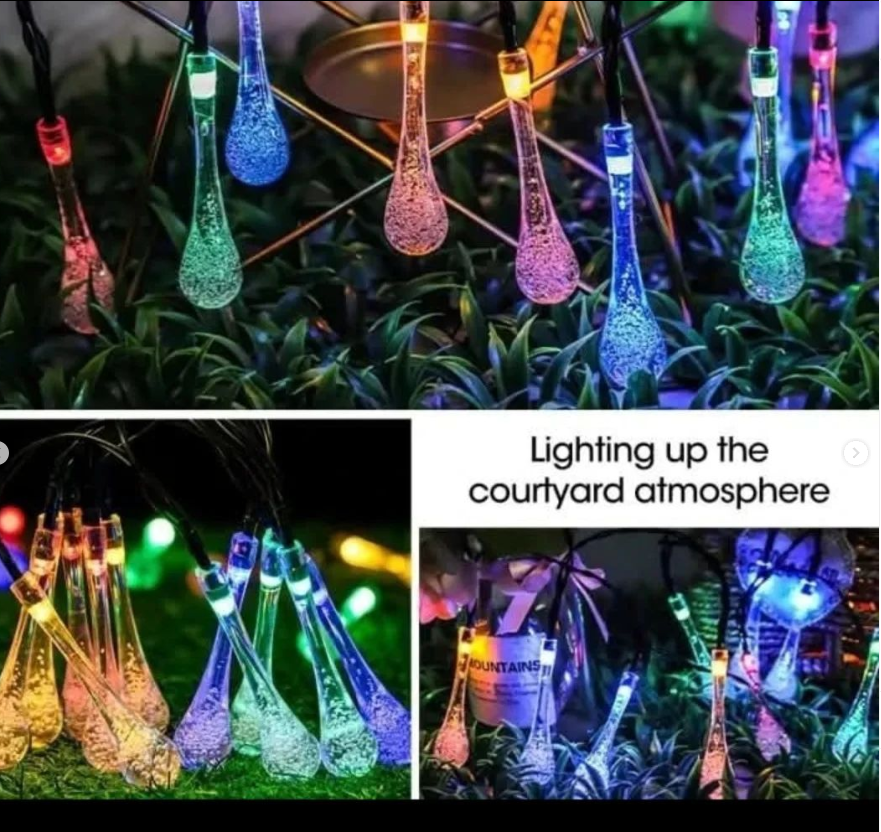 Drops Solar Fairy light