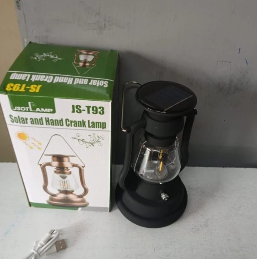 Backup solar kit lantern
