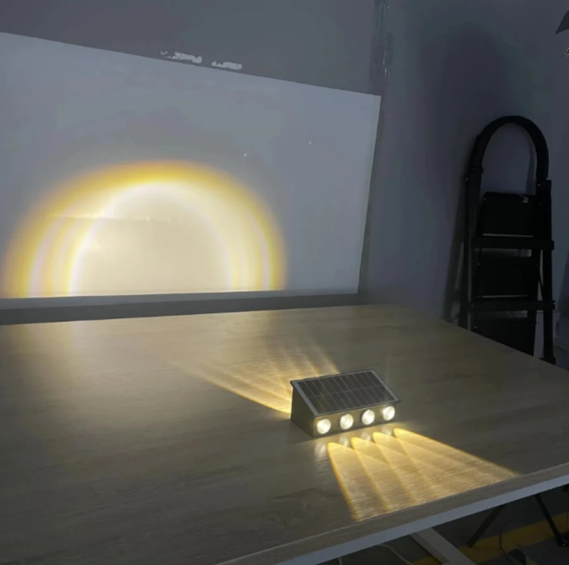 updown solar wall light