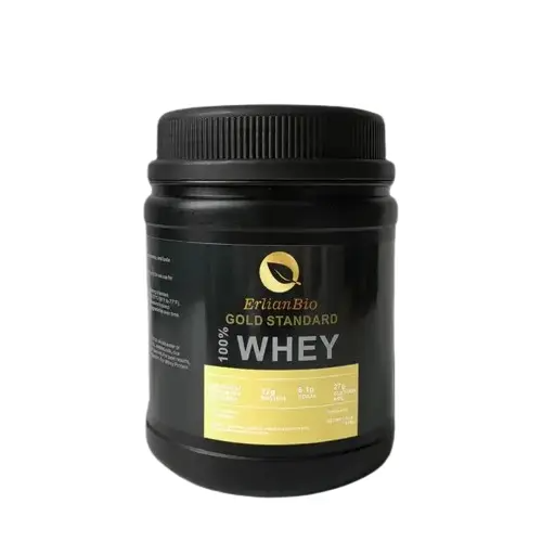 Erlian Bio 100% Whey Protein Mass Gainer Double Chocolate 500g Fast Muscle Growth, Balanced Nutrition, Delicious Flavor, Easy to Mix, Supports Healthy Weight Gain