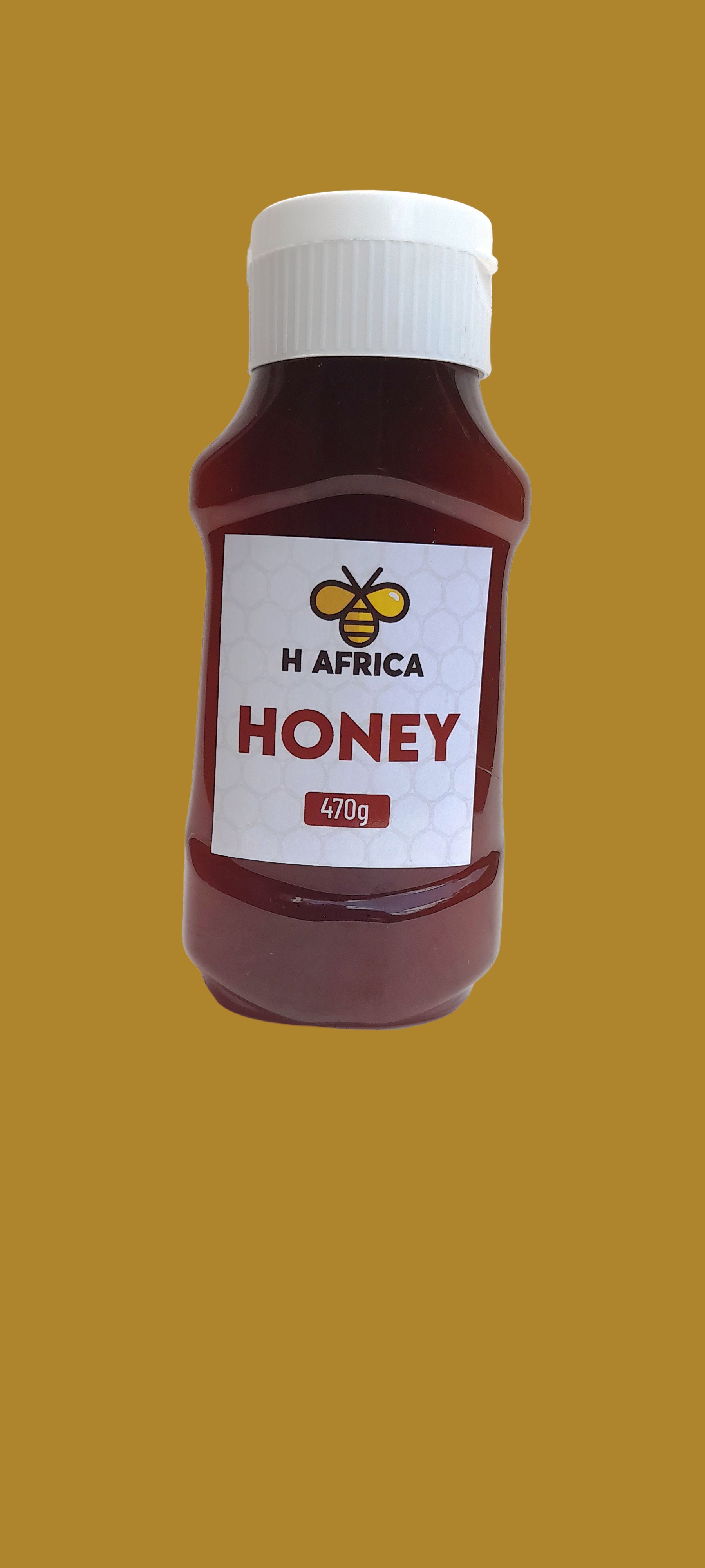 H Africa Honey 460 Gram Squeeze Jar