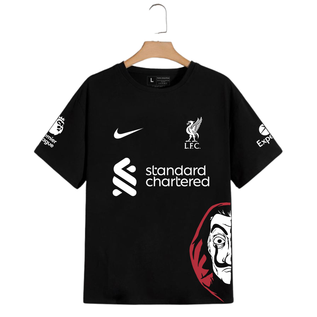 Liverpool X Money Heist Custom jersey