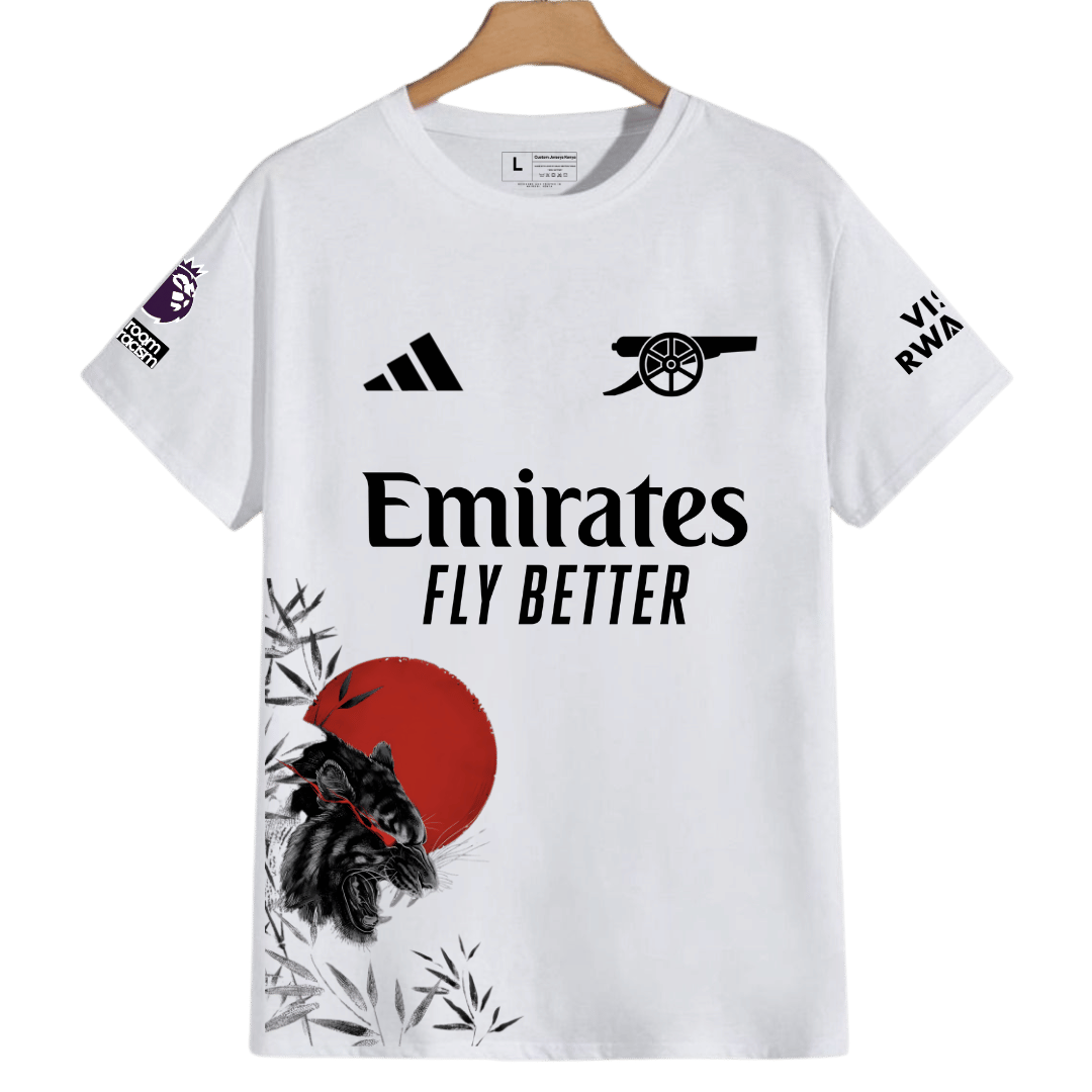 Arsenal x Bamboo Wolf Custom Jersey