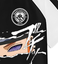 Manchester City "PAIN" Anime Custom Jersey – Premium Jersey Polyester Fabric || Custom anime football t-shirt jersey