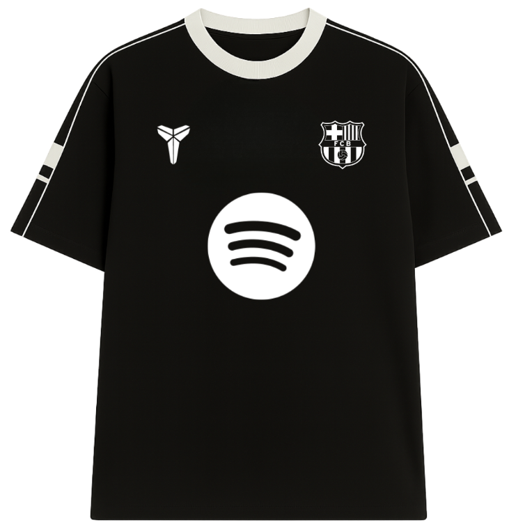 Barcelona x Kobe Bryant – Mamba Mentality Custom Blackout Jersey Edition New Season Barca Custom Classic Jersey