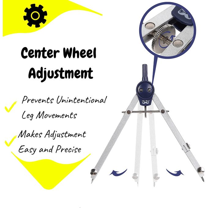 Gem Technical Drawing Instruments Set For Engineering