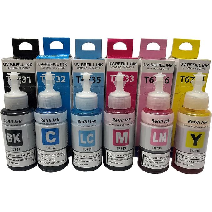Clarion Printer Refill Ink - Set Of 4 Epson Ink