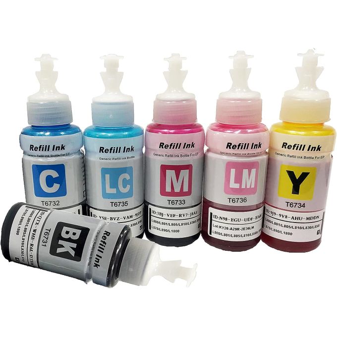 Clarion Printer Refill Ink - Set Of 4 Epson Ink