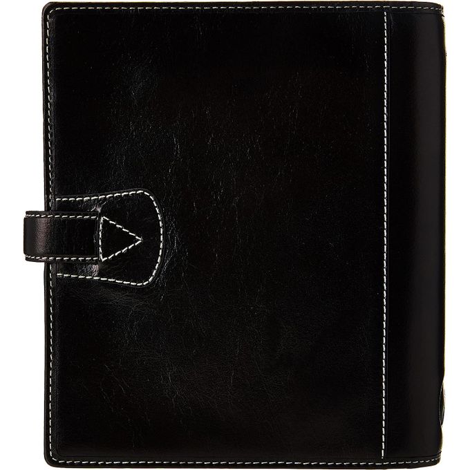 Refillable Leather Journal Notebook Office Diary Book Black.