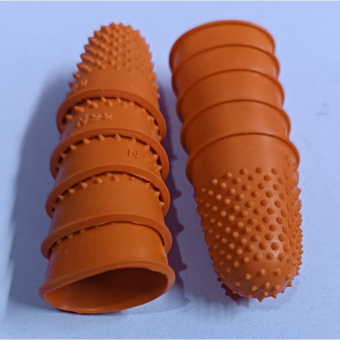 Rubber Fingertip Finger Tip Protection Finger10pcs