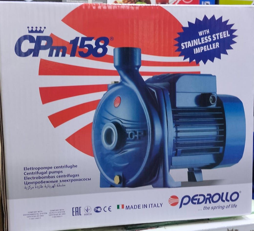 Pedrollo heavy duty water booster/ pheripheral pump CPM 158 - Pump 1HP