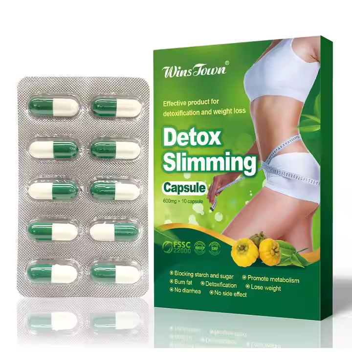 Detox Slimming Capsules for Enhanced Metabolism Effective Weight Management
