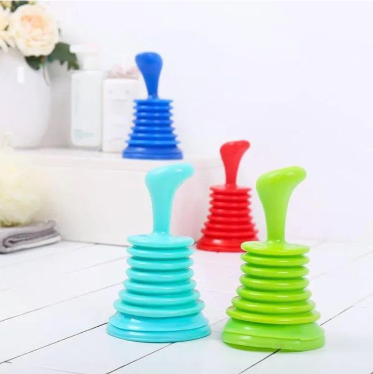Silicone sink unblocker/ plunger