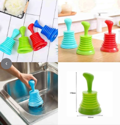Silicone sink unblocker/ plunger