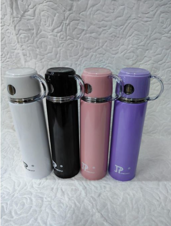 Jamespot James Pot 500ml Unbreakable Thermos Flask – Portable Stainless Steel Vacuum Insulated Water Bottle for Hot & Cold Drinks, Leak-Proof, Ideal for Travel, Office, School, and Outdoor Use