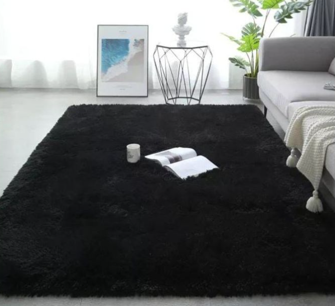 5 By 8 Carpet Soft Fluffy Carpet 5x8 Carpet Non-slip Floor Mat Easy To Wash