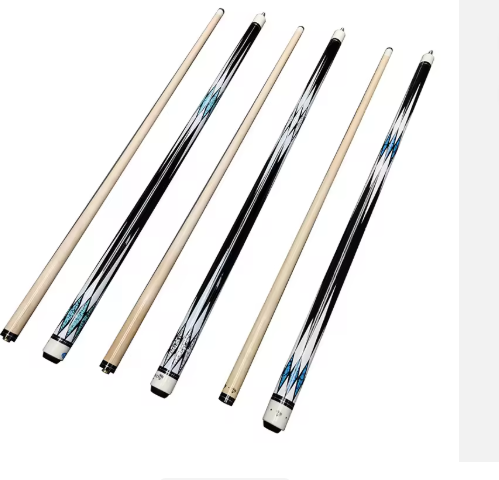 Leisure Cue Sticks Pool Stick Pool Cues, 57" Cue Sticks Canadian Maple Wood More Accurate Shots into The Ball for Professional Billiard Player