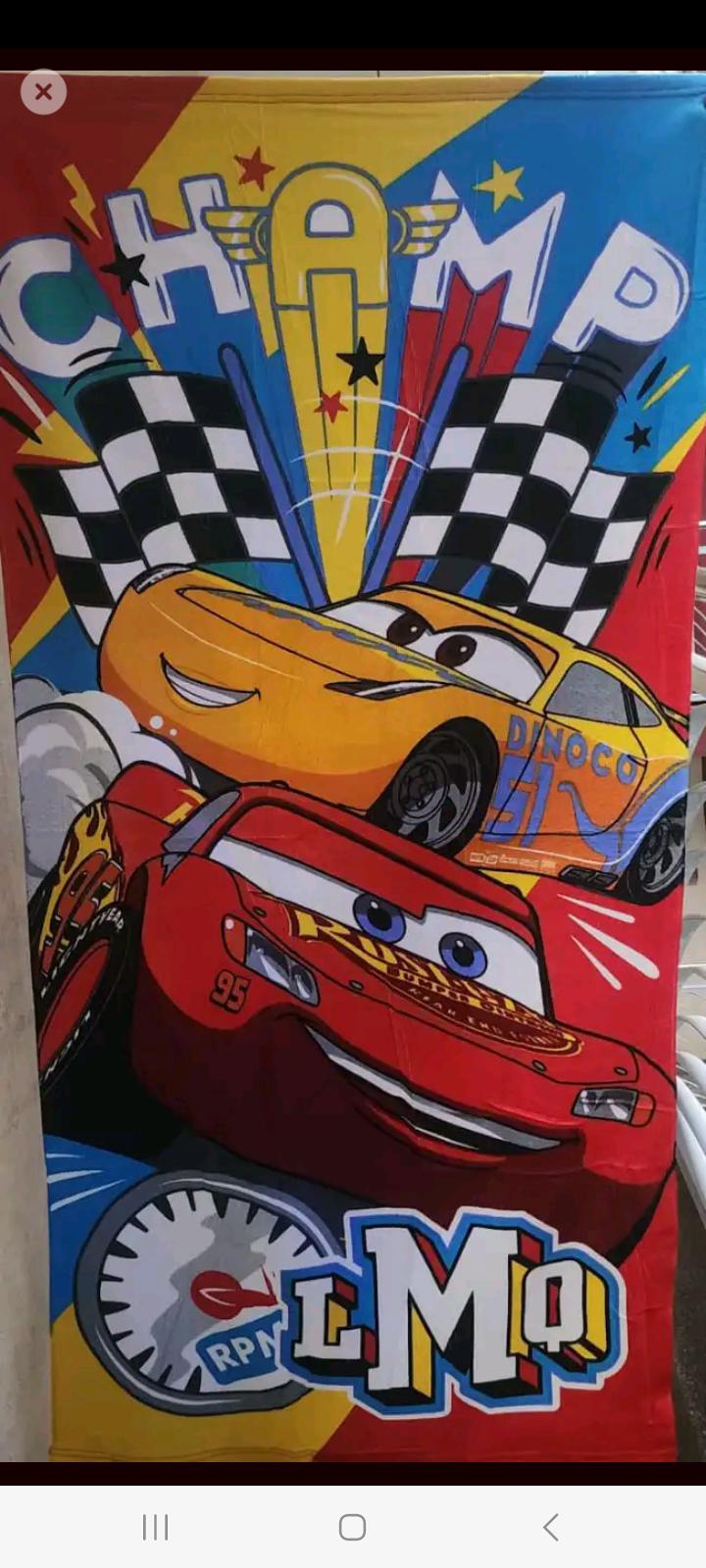 cartoon themed towels for kids