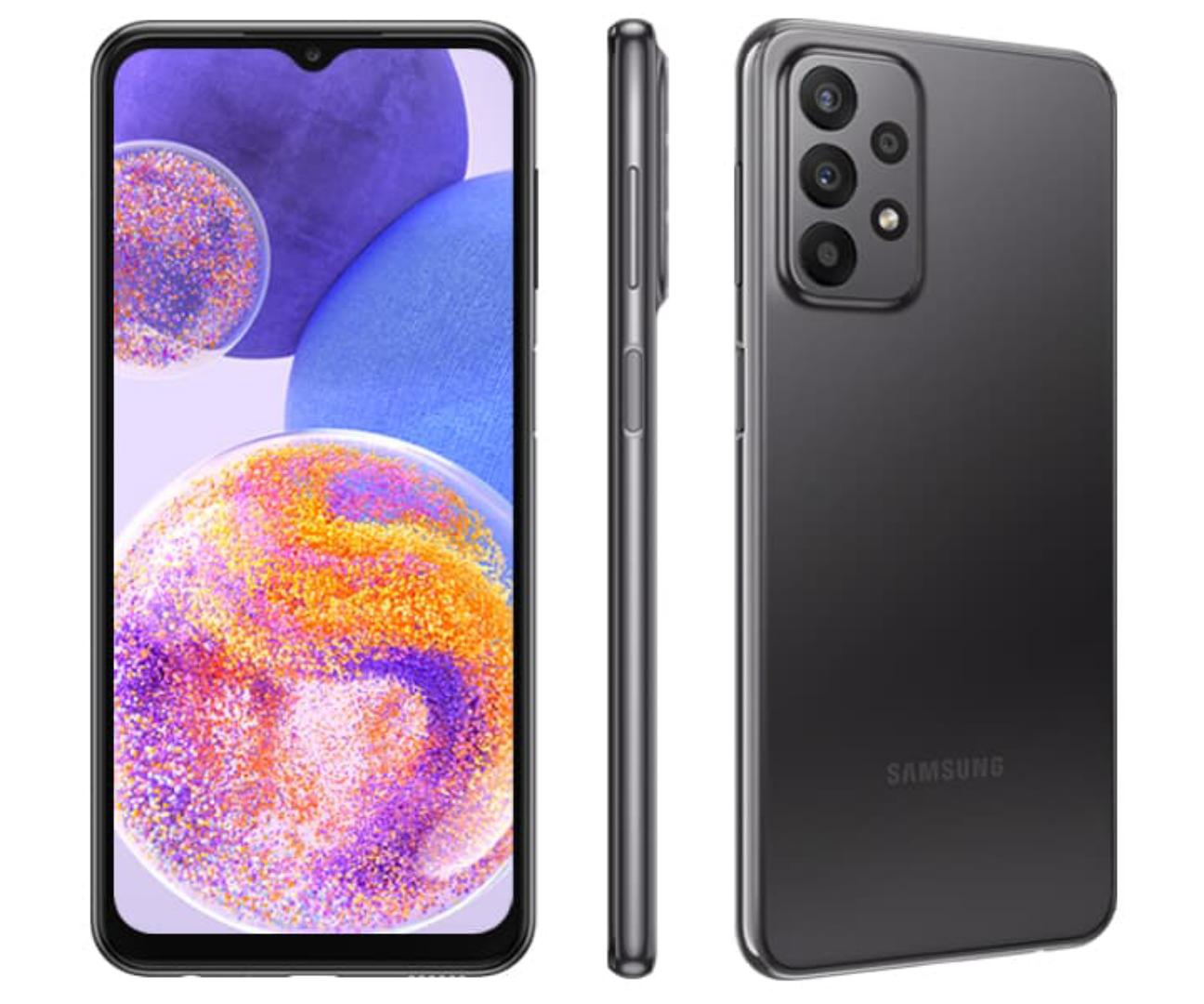Refurbished New arrivals Samsung Galaxy A23 dual sim 6GB+128GB 6.3" Snapdragon 675  48MP+16MP Original Mobile Phone Samsung A23at very affordable price