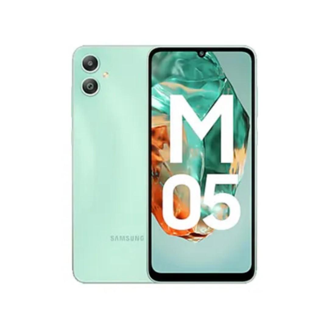 Samsung Galaxy M05 64gb +4gb ram 5000mAh  with 25w fast charger 6.7 inches Lcd The Samsung Galaxy M05 boasts a large 6.7-inch PLS LCD display with 720 x 1600 pixel resolution. This size is significant