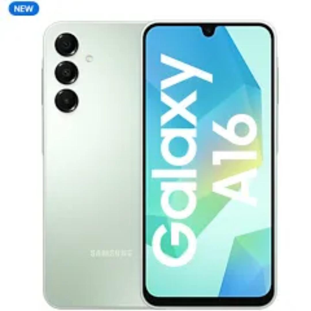 The Samsung A16 features a minimalist and modern design, available in elegant color options. Its 6.7-inch Super AMOLED display stands out as one of the phone’s biggest assets.
With a resolution of FHD