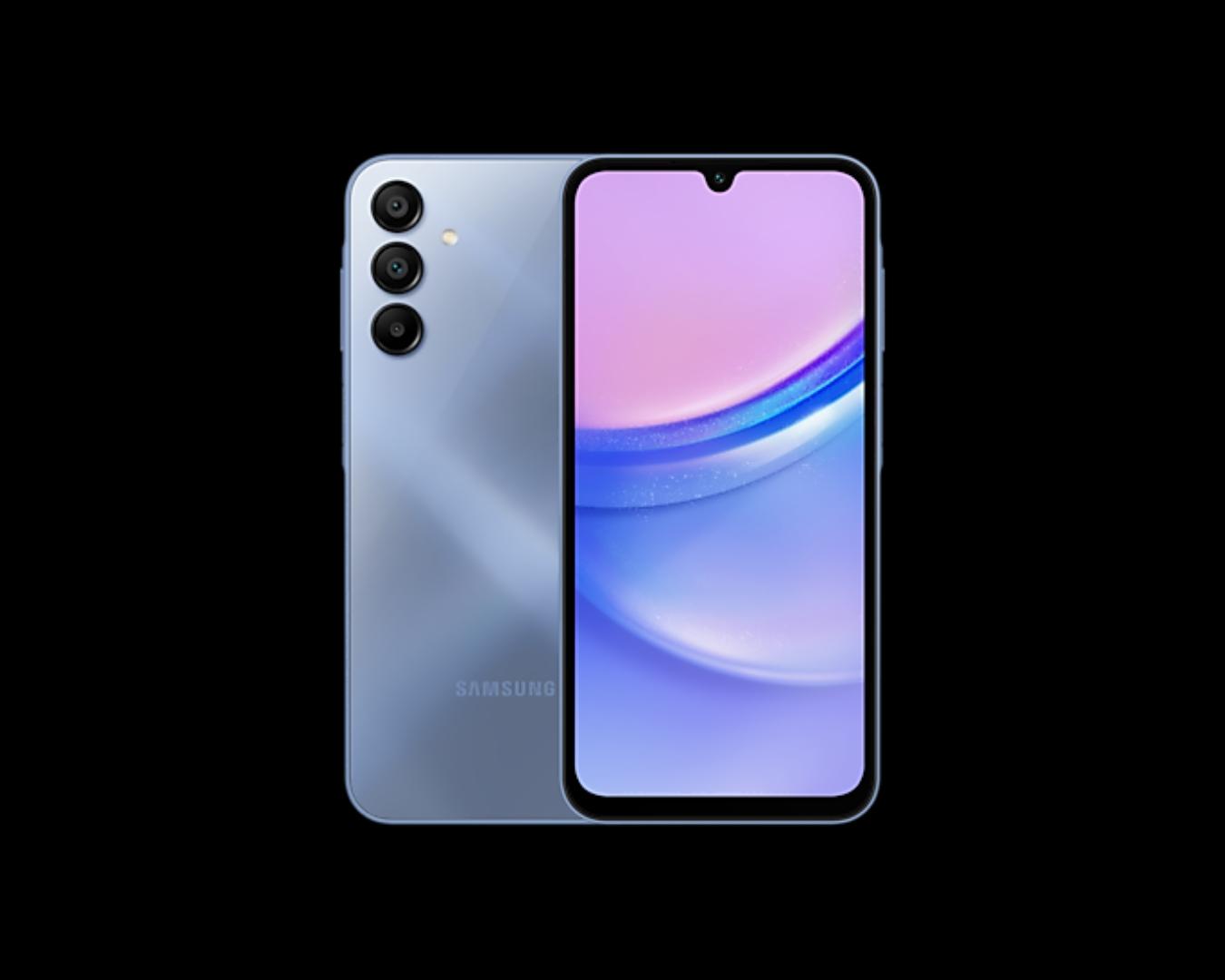 The Galaxy A15 5G's 6.5" Super AMOLED display enhanced with Vision Booster creates smooth, bright and vivid viewing experiences with up to 800 nits brightness, 90Hz refresh rate and a low
