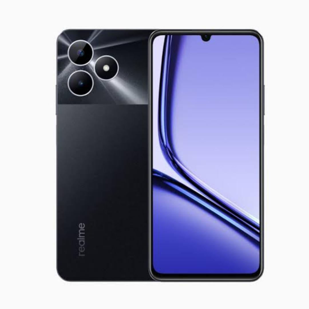 The Realme Note 50 256GB showcases a contemporary design with a sleek finish, often available in vibrant colors. It features a 6.5-inch HD+ display, providing clear visuals and vibrant colors, ideal f
