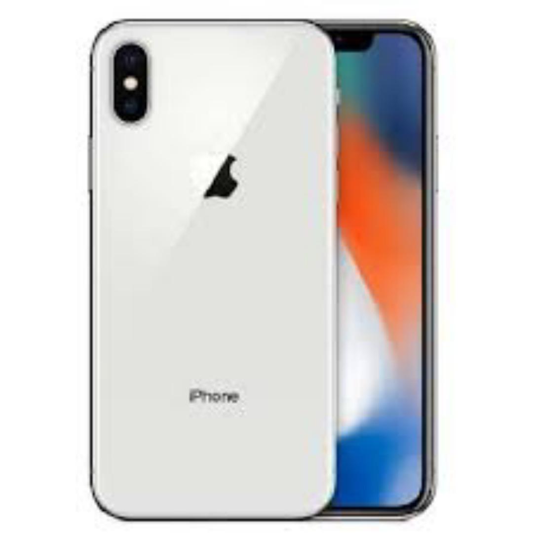 Apple IPhone X, 5.8' -256GB -Super Retina HD- Single sim - Silver (Brand New) XDR DISPLAY A PERFECTLY WORKING FACE ID AND TRUETONE ENABLED Maximum performance all day. Iphone X comes with fast charger