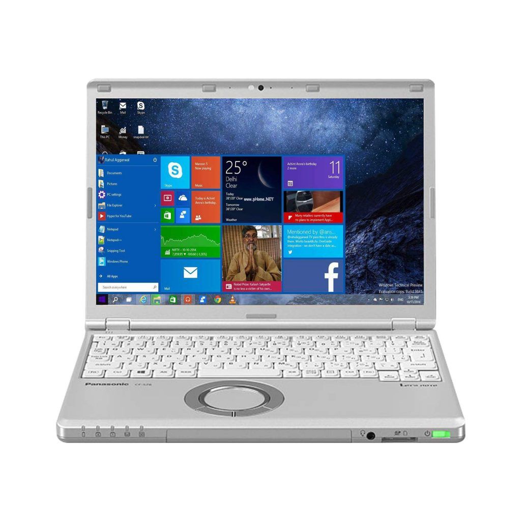 Panasonic CF-SZ5 Processor : Intel Core™ i5-6300U (Core 2 Duo ** , 2.4GHz up to 3.0 GHz, 2 Cores , 4 Threads) Memory : 8GB DDR3 SDRAM Hard Disk : SSD 256GB Intel® HD graphics 520 Display : 12.1"