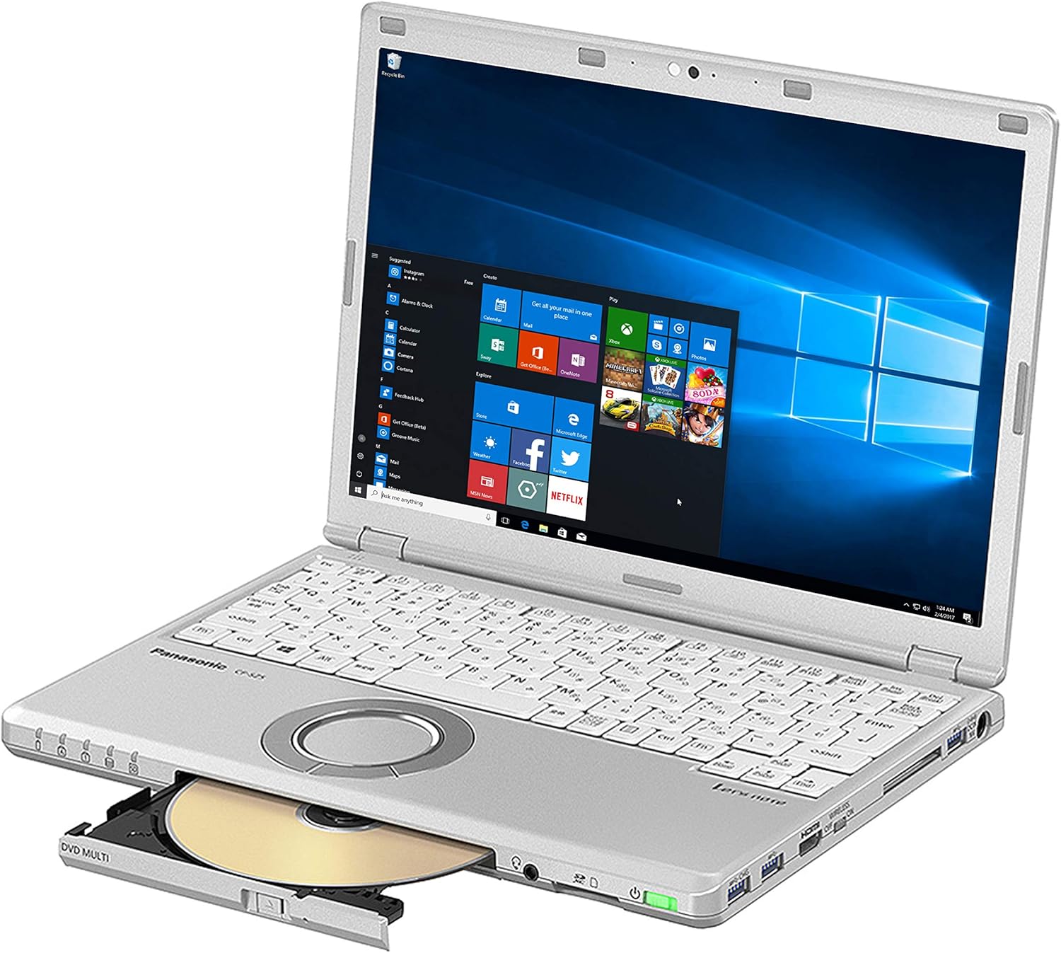 Panasonic CF-SZ5 Processor : Intel Core™ i5-6300U (Core 2 Duo ** , 2.4GHz up to 3.0 GHz, 2 Cores , 4 Threads) Memory : 8GB DDR3 SDRAM Hard Disk : SSD 256GB Intel® HD graphics 520 Display : 12.1"