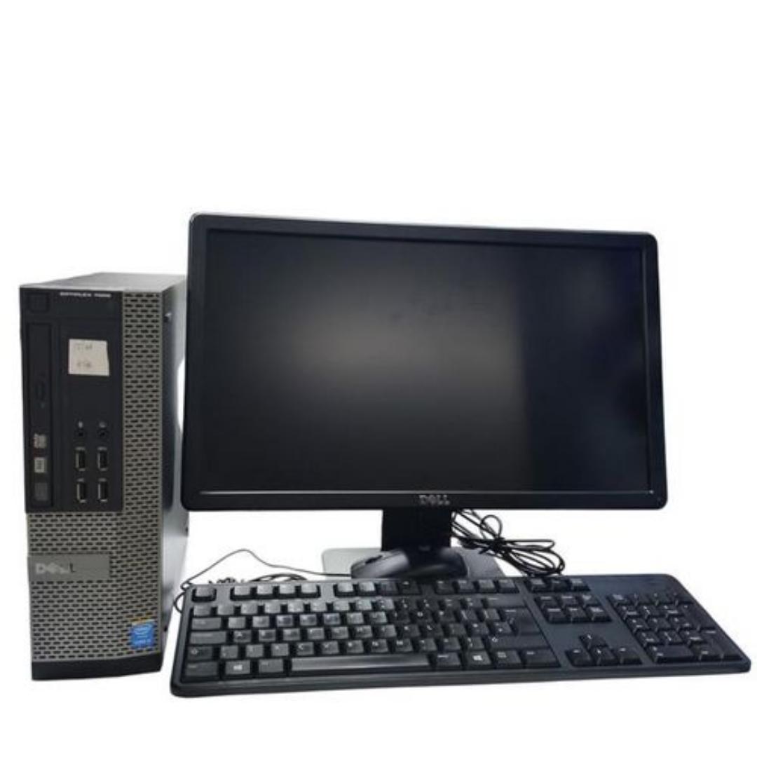 DELL Complete Desktop Computer Set Core i7 with 22 edge to edge Monitor, 8GB RAM, 1000GB HDD, Windows 11, Wired Keyboard & Mouse + FREE Mouse Pad – Ideal for Home, Office & School Computer Labs in Ken