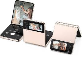 Samsung galaxy Z flip 4 256gb Rom 8gb RAM 6.7'' Foldable Dynamic  AMOLED 2X, 120Hz display that supports a screen resolution of 1080 x 2640 pixels,