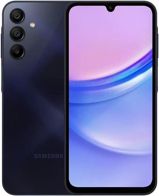 Brand New Offer Samsung Galaxy A15 128GB+ 6GB RAM  50MP Triple Camera Mediatek Helio G99 FHD Display 6.5" 90Hz Display Android version14 5000mAh 25W Type-C Charge Smart Phones at very affordable price