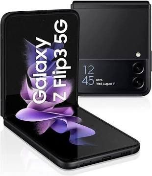 Samsung GALAXY Z FLIP 3 5G-8+256GB- Duos Nano Sim With E Sim-Phantom                                                                                                                                   .