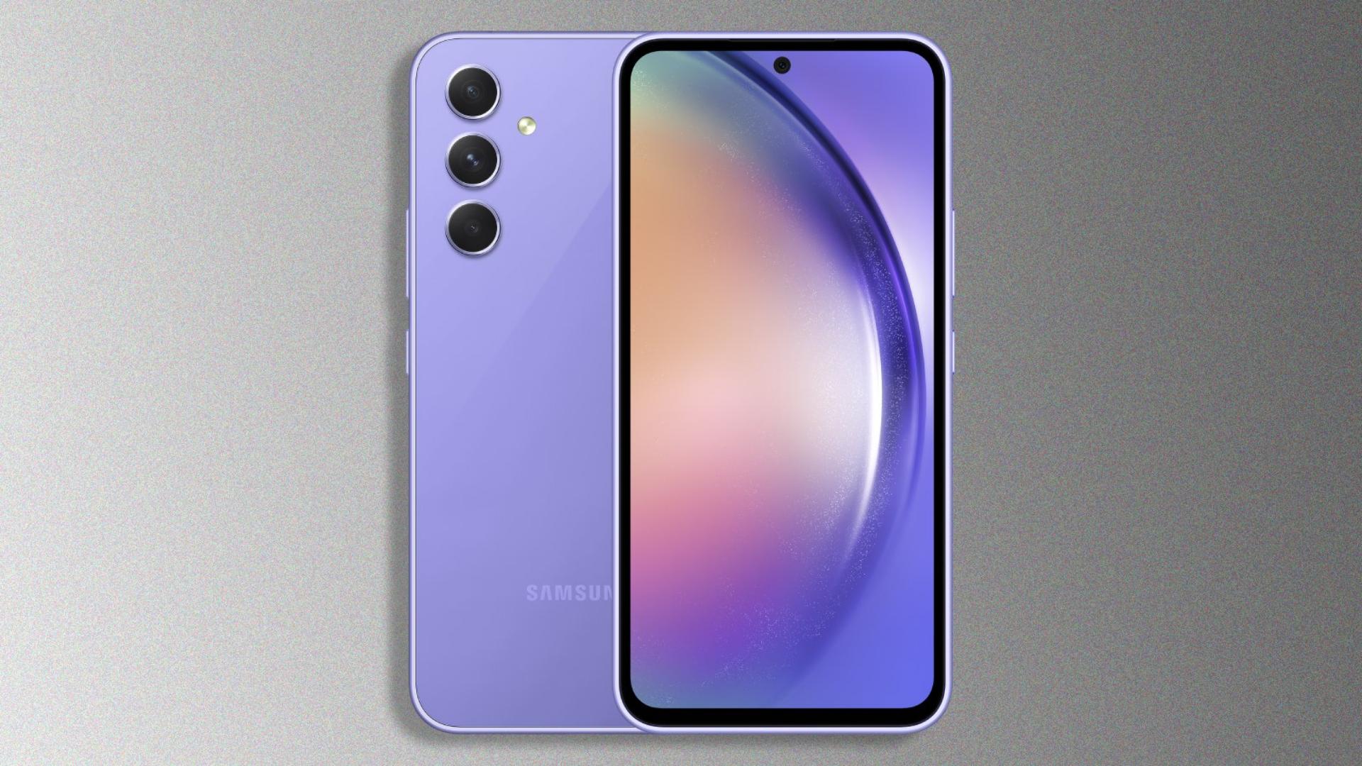 The Samsung Galaxy A54 has a 6.4-inch 120Hz Super AMOLED display with a screen resolution of 1080 x 2340 pixels and is protected by Gorilla Glassj 5. The phone has 8GB RAM and either 128GB or 256GB