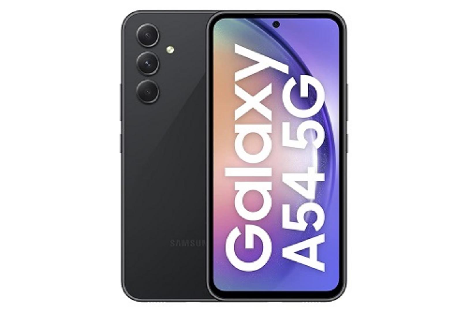 The Samsung Galaxy A54 has a 6.4-inch 120Hz Super AMOLED display with a screen resolution of 1080 x 2340 pixels and is protected by Gorilla Glassj 5. The phone has 8GB RAM and either 128GB or 256GB