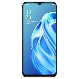 EX -UK Oppo F15  featuring a 6.4-inch AMOLED screen, MediaTek Helio P70 chip, 8GB RAM, 128GB storage, and 48MP quad-camera system with an in-display fingerprint sensor, known for its design