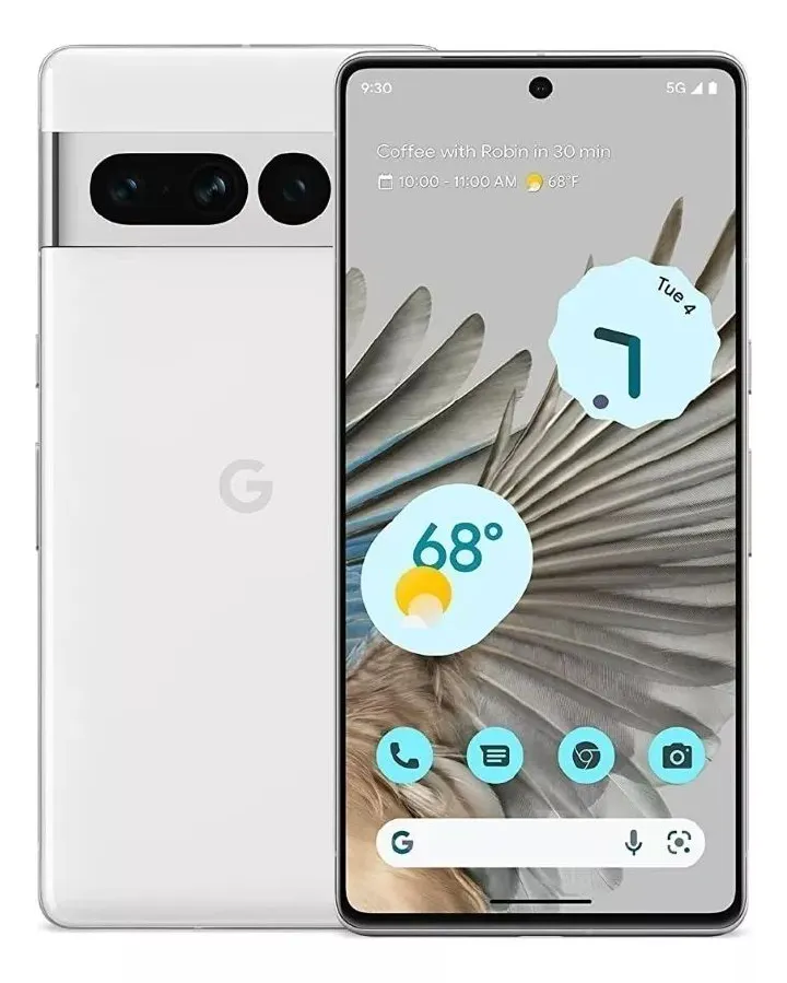 Google Pixel 7 Pro 256GB 12GB RAM 6.7" LTPO AMOLED 120Hz Display 50MP Triple Camera Android 13 5000mAh Battery Nano-SIM and eSIM Refurbished                                                           .