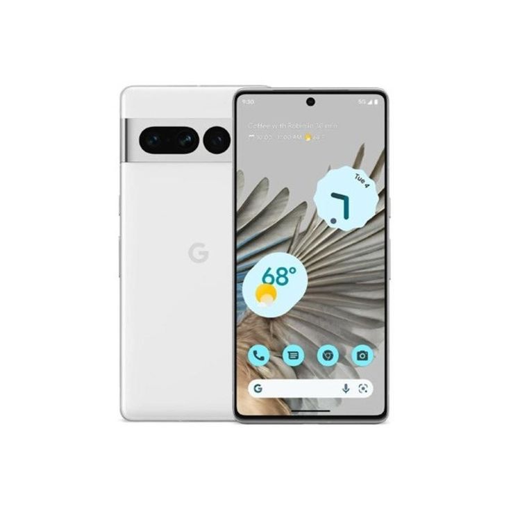 Google Pixel 7 Pro 256GB 12GB RAM 6.7" LTPO AMOLED 120Hz Display 50MP Triple Camera Android 13 5000mAh Battery Nano-SIM and eSIM Refurbished                                                           .