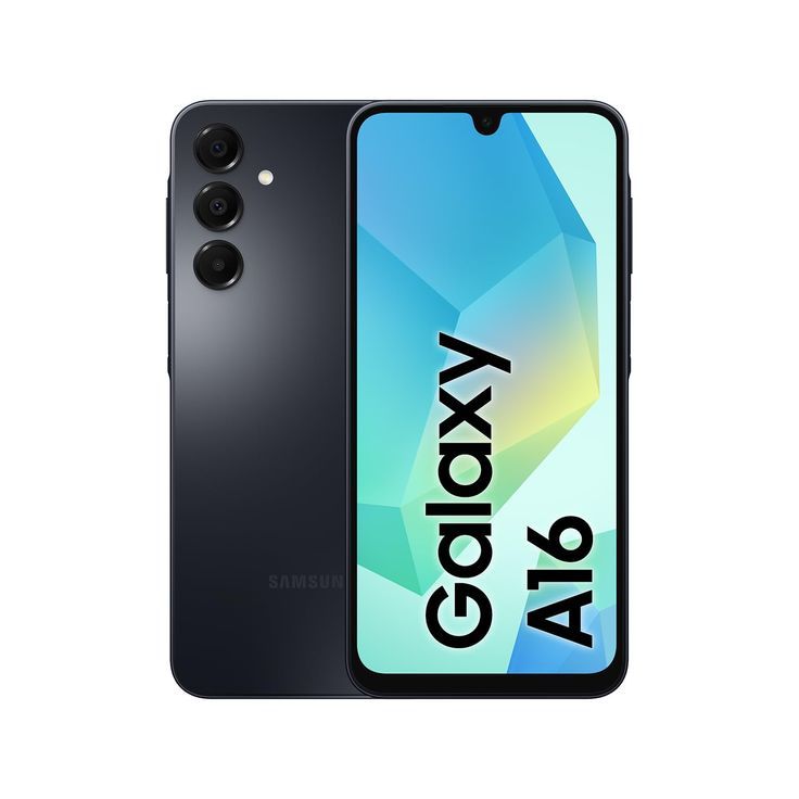 BrandSamsung Galaxy A16 128GB 4GB RAM 6.7" Super AMOLED Android 14 One UI 6.1 50MP Triple Camera Hybrid Dual SIM 25W Fast Charging 5000mAh Battery 24Type-C Charge Smart Phones at very affordable price