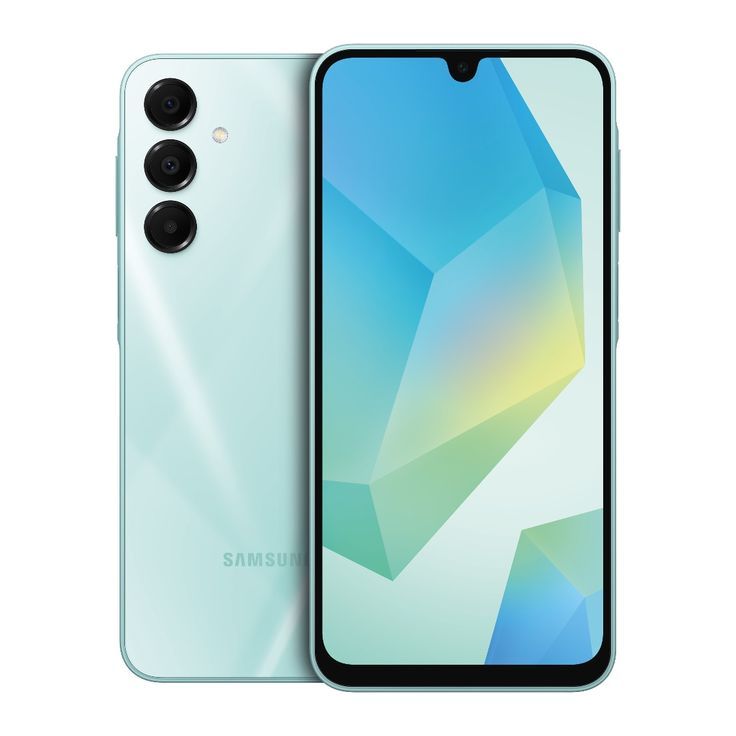 BrandSamsung Galaxy A16 128GB 4GB RAM 6.7" Super AMOLED Android 14 One UI 6.1 50MP Triple Camera Hybrid Dual SIM 25W Fast Charging 5000mAh Battery 24Type-C Charge Smart Phones at very affordable price