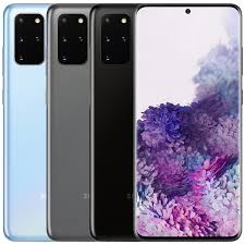 EX UK Samsung Galaxy S20 plus RAM 8 GB 128 GB ROM Battery  4500 mAh Main camera: 12.0 MP + 64.0 MP +12.0 MP+TOF 3D Front camera 10.0 MP Front camera 10.0 MP Processor: Exynos 990 Processor Dual sim