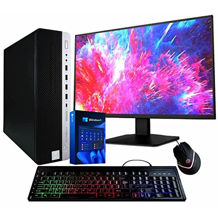 hp core i7 has 8GB ram 1000GB HDD   Desktop Computer Complete desktop computers (Full set 8GBram + memory of Hdd 1000GB+22''Monitor,mouse and Keyboard) HP EliteDesk 800 G1 Intel Core i7 4th Gen 3.2Ghz