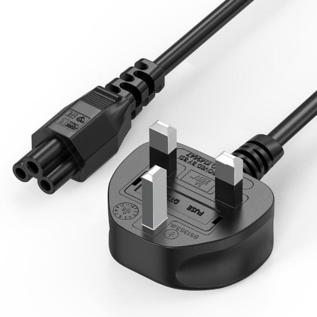 🔥Deal🔥Fused 3 Pin Flower Power Cable/Cord For Laptop Adapter Charger. Laptop Power Cable Cord, power cord for your laptop/notebook broken or lost? If so,this AC power cord is the perfect replacement