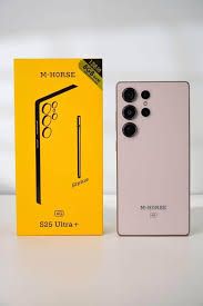 M Horse S25 Ultra 6.6'' HD + incell 4GB RAM + 64GB ROM 5MP Front camera +8MP Rear camera 5000mAh battery capacity with stylus pen side fingerprint UNLOCK Android 14 phone smartphone